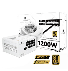 Thermalright TR-TG1200-W 80 Plus Gold White Full Modular ATX 3.0 PCI-e 5.0 Power Supply